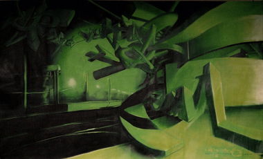 Graffiti Wall in Oldenburg - Photo by Nugat - dns (2006)