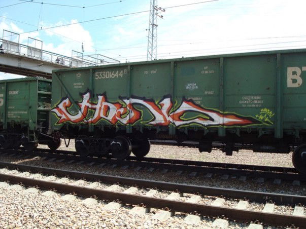 Graffiti Train - Photo by Null