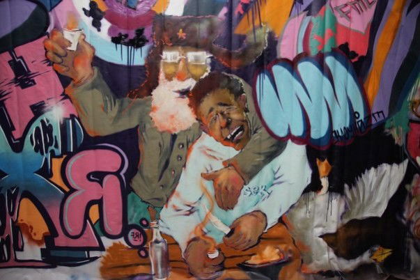 Graffiti Wall - Photo by Null