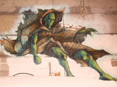 Graffiti Wall - Photo by Null