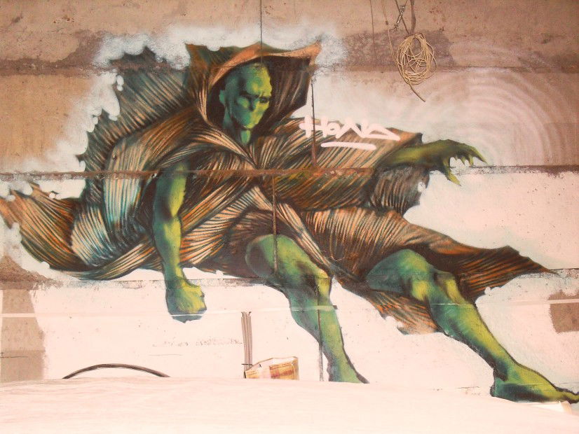 Graffiti Wall - Photo by Null