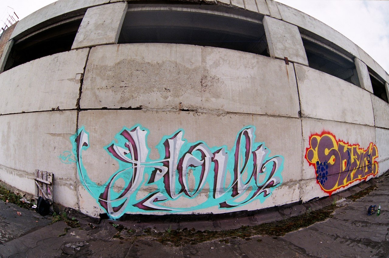 Graffiti Wall - Photo by Null - http://intellegenthoodlum.tumblr.com/ (2013)