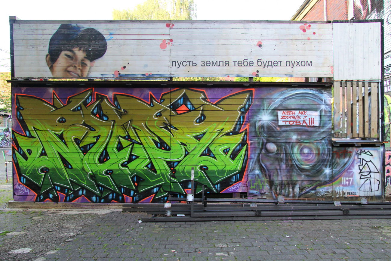 Graffiti in Hanower - Photo by NupzerOne - Glocksee, Hannover, Low (2017)