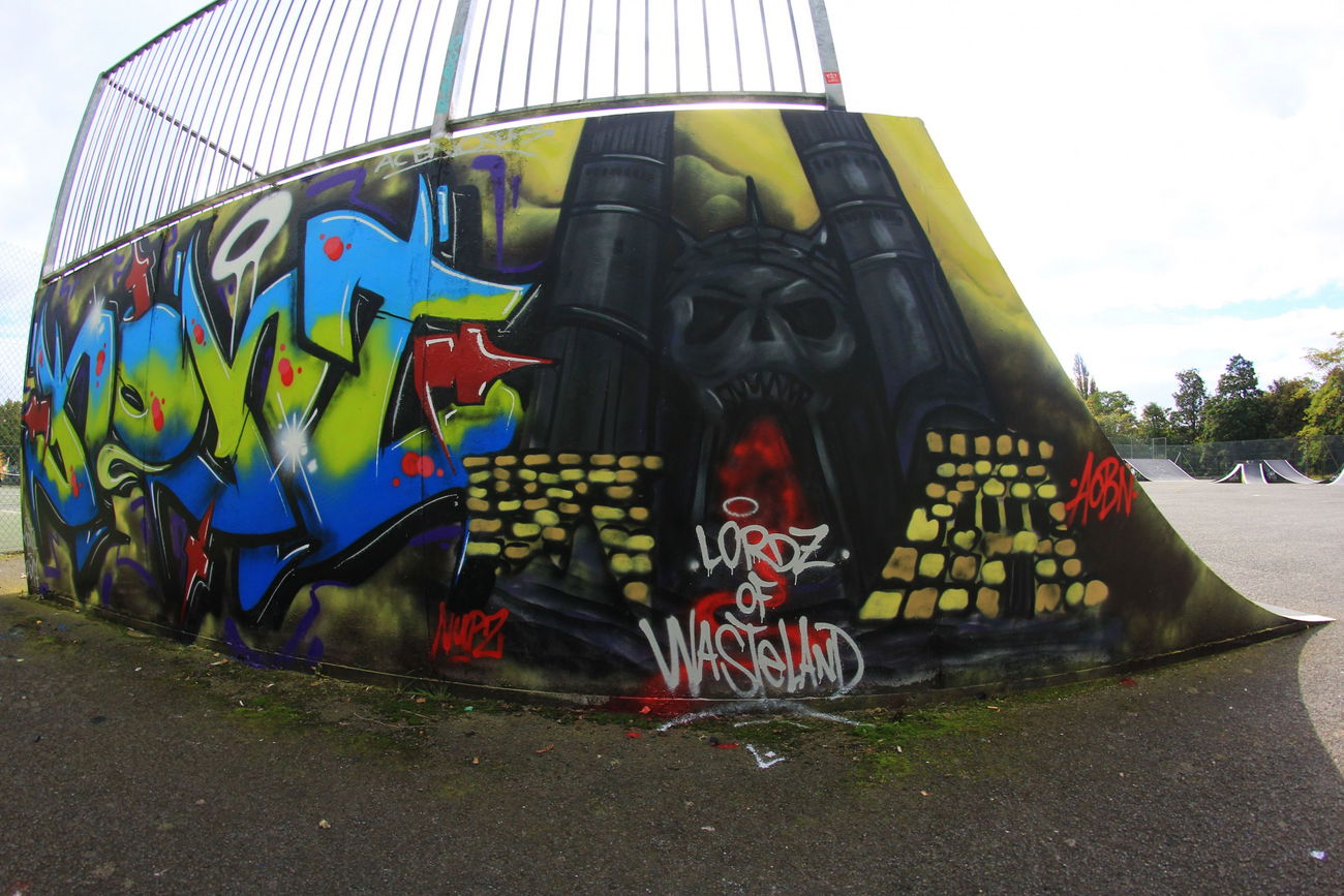 Graffiti Wall - Photo by NupzerOne - Kont, Low, Lordzofwasteland