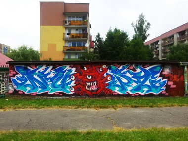 Graffiti Photo by NupzerOne - NowySacz, NowySącz, nowysacz (2015)