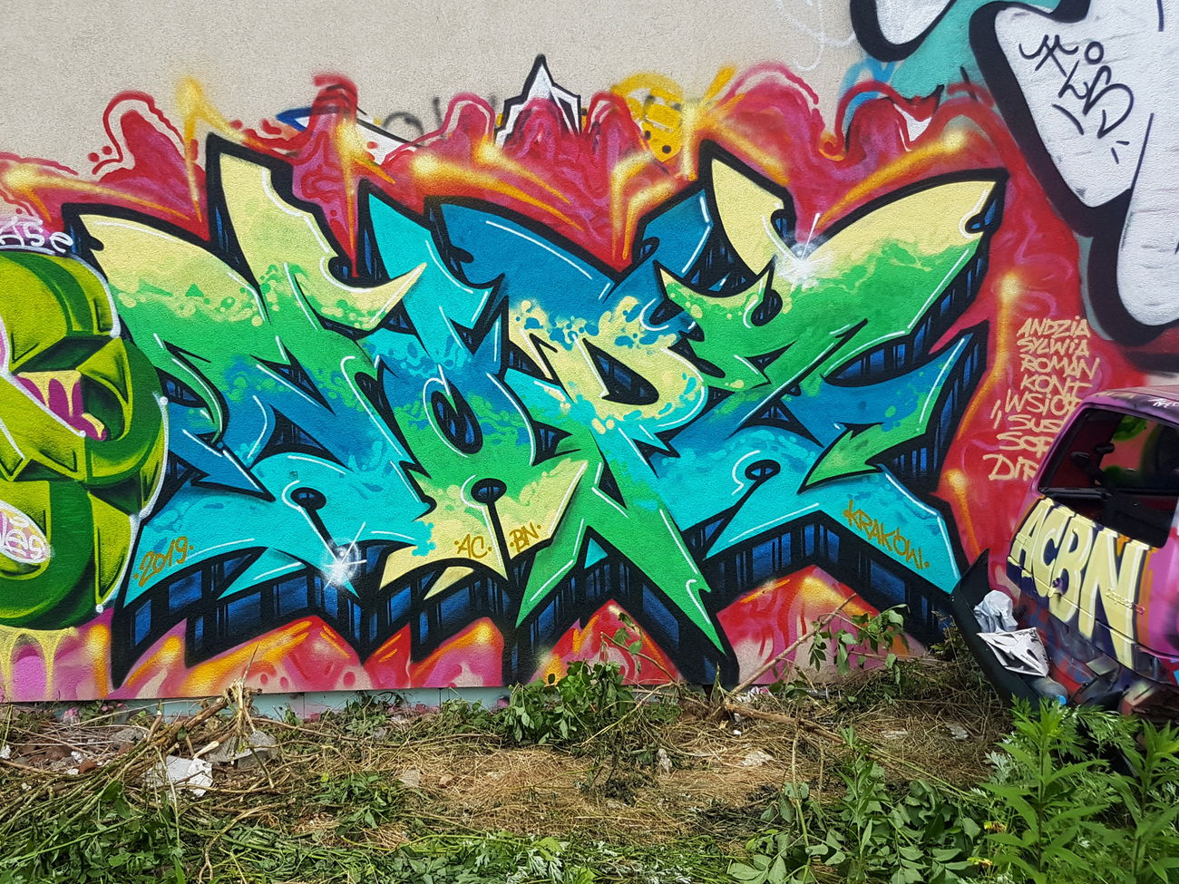 Graffiti Wall - Photo by NupzerOne (2019)