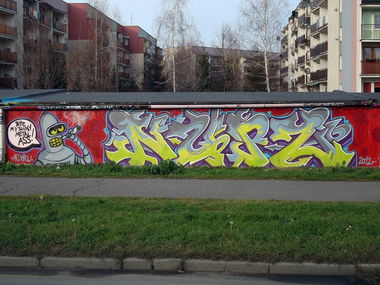 Graffiti in Nowy Sacz - Photo by NupzerOne - NowySacz, NowySącz, nowysacz