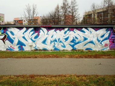 Graffiti Wall - Photo by NupzerOne - silver (2014)