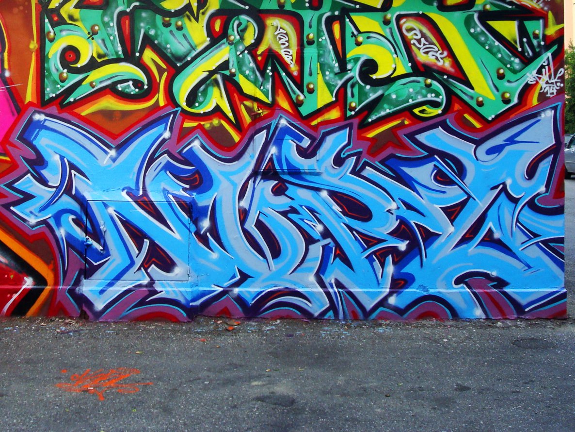 Graffiti Wall - Photo by NupzerOne