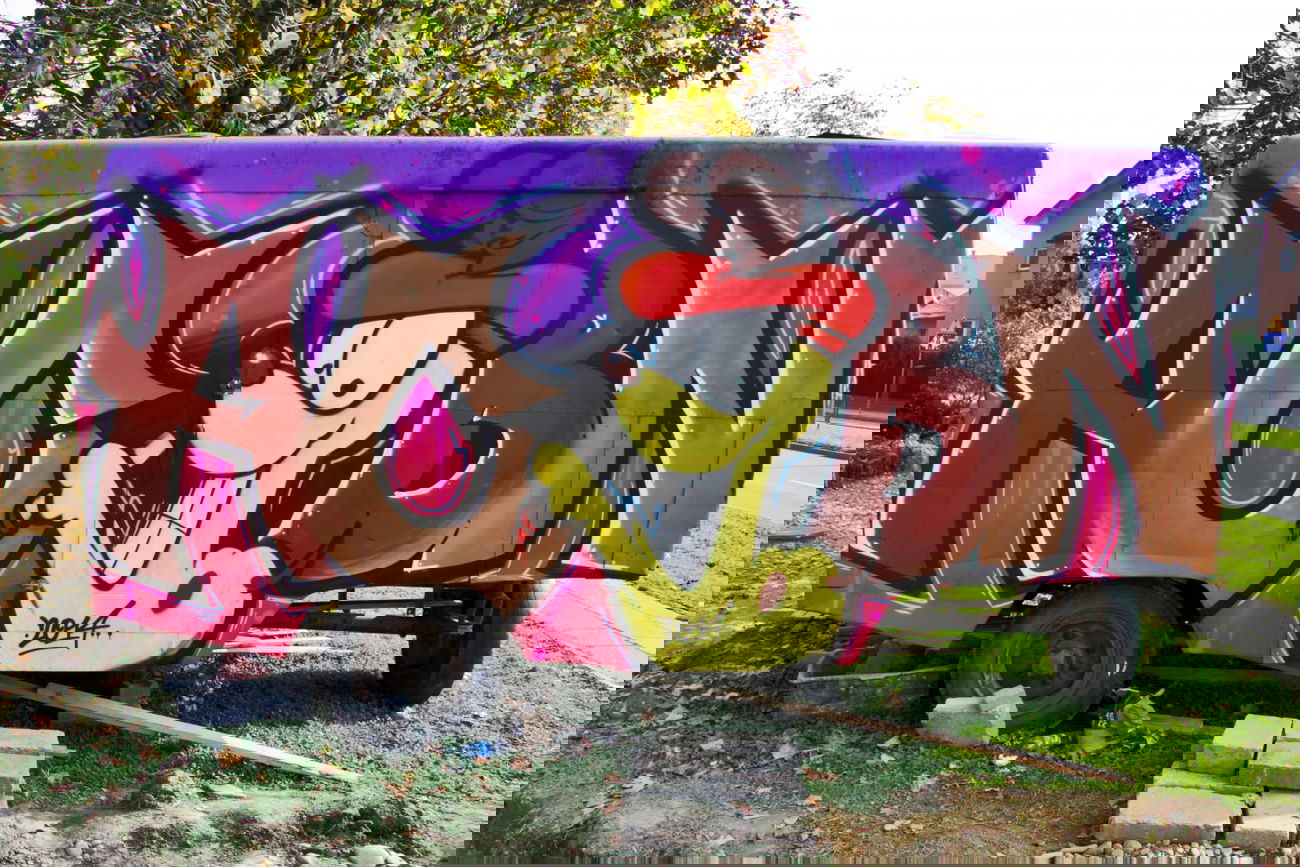 Graffiti Artwork - Photo by NupzerOne - AC, BN, blew (2014)