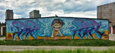 Graffiti Photo by NupzerOne - Nupz, Daze, Holiday (2015)