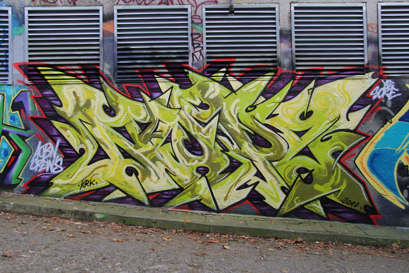Graffiti Wall - Photo by NupzerOne - cracow, cracov, Nckspot (2017)