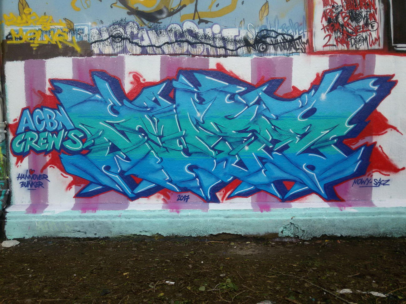 Graffiti in Hanower - Photo by NupzerOne - bunker, Hannover