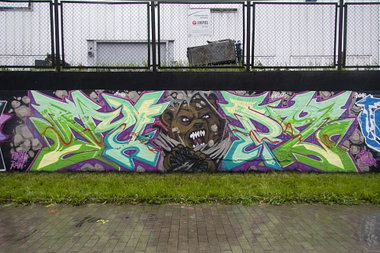 Graffiti Wall - Photo by NupzerOne - HARDCOLORZ, Kielce, 2016 (2016)