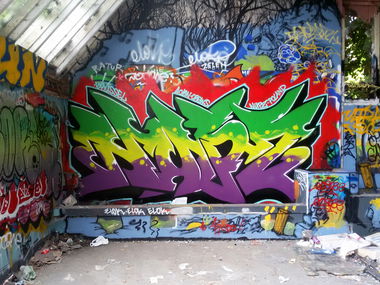 Graffiti Wall - Photo by NupzerOne - brussels, nupz (2016)