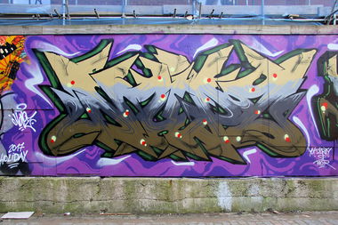 Graffiti Wall - Photo by NupzerOne - Gloucester, konts, Nupz (2017)