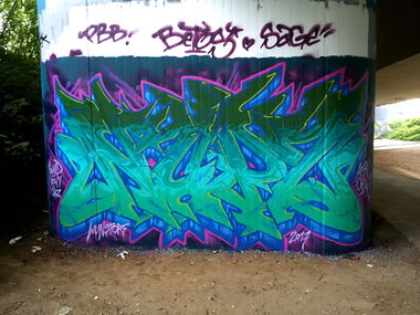 Graffiti in Niemcy - Photo by NupzerOne - Nupz, Wunstorf (2017)