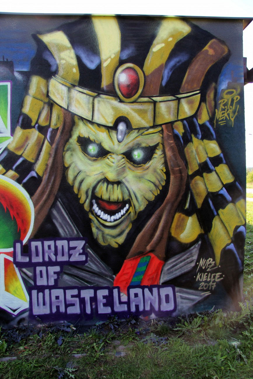 Graffiti Wall - Photo by NupzerOne - pharaoh, HardcolorzJam, Kielce (2017)