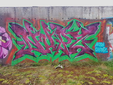 Graffiti Wall - Photo by NupzerOne - Kielce (2019)