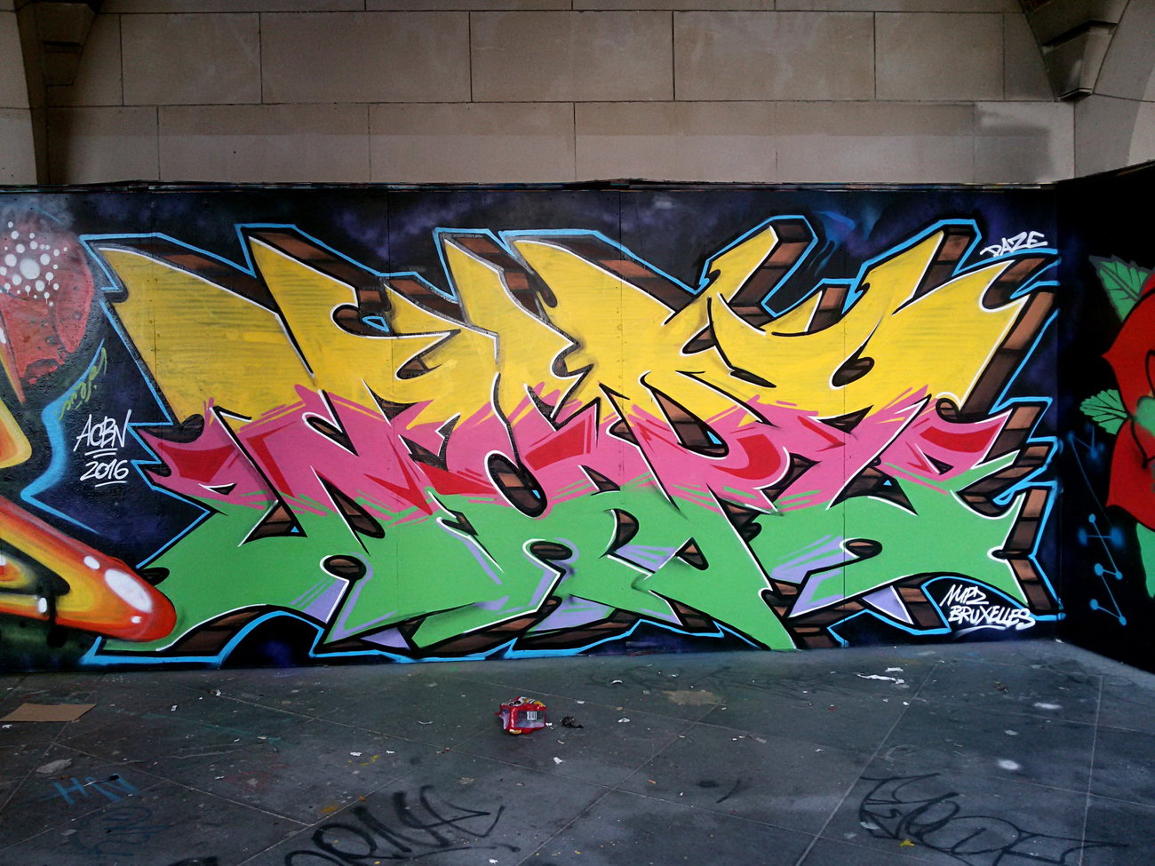 Graffiti Photo by NupzerOne - Mont, des, Arts (2016)