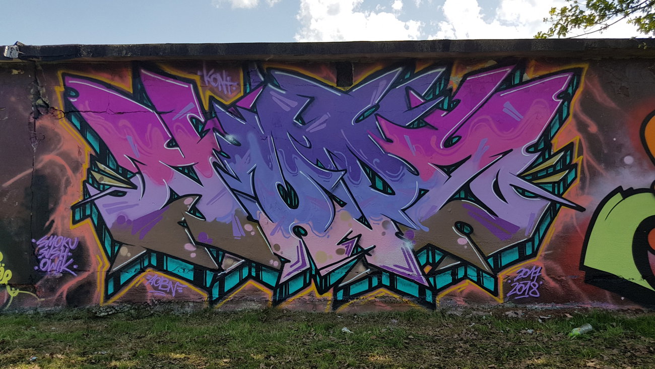Graffiti Wall - Photo by NupzerOne (2018)