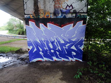 Graffiti Wall - Photo by NupzerOne - bruksela, hall, of (2016)