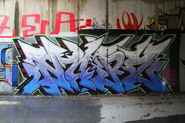 Graffiti Wall - Photo by NupzerOne - Bańska, Bystrzyca, Slovakia (2016)