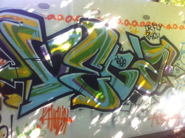 Graffiti Wall - Photo by NuseOne - vega, jugendzentrum, juz