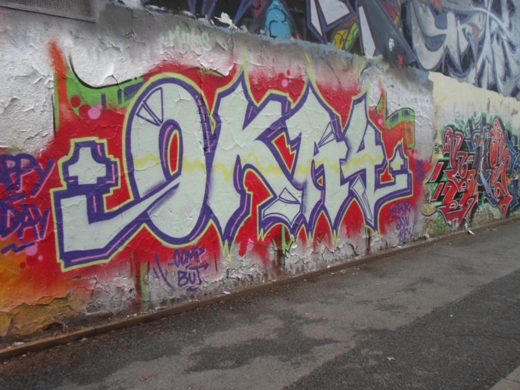 Graffiti Wall - Photo by NuseOne - okay, graff, graffiti