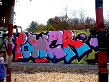 Graffiti Wall - Photo by Nutsone