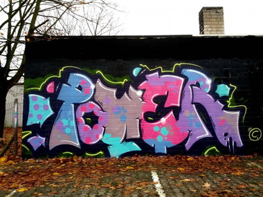 Graffiti Wall - Photo by Nutsone