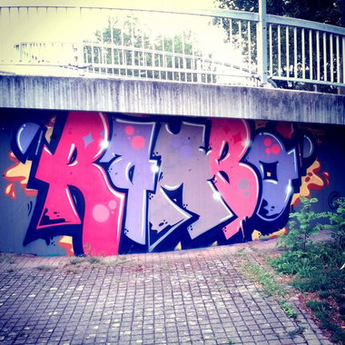 Graffiti Bombing - Photo by Nutsone