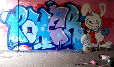 Graffiti Wall - Photo by Nutsone