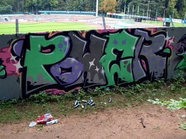 Graffiti Wall - Photo by Nutsone