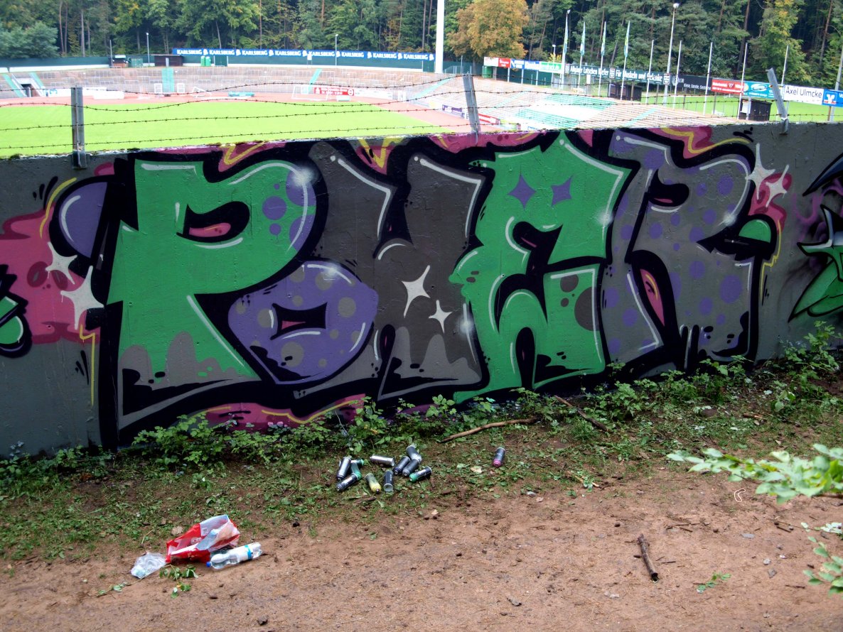 Graffiti Wall - Photo by Nutsone