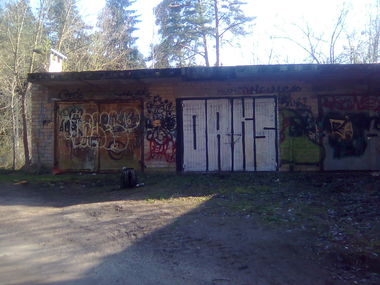 Graffiti Wall in Vilnius - Photo by OAKEY