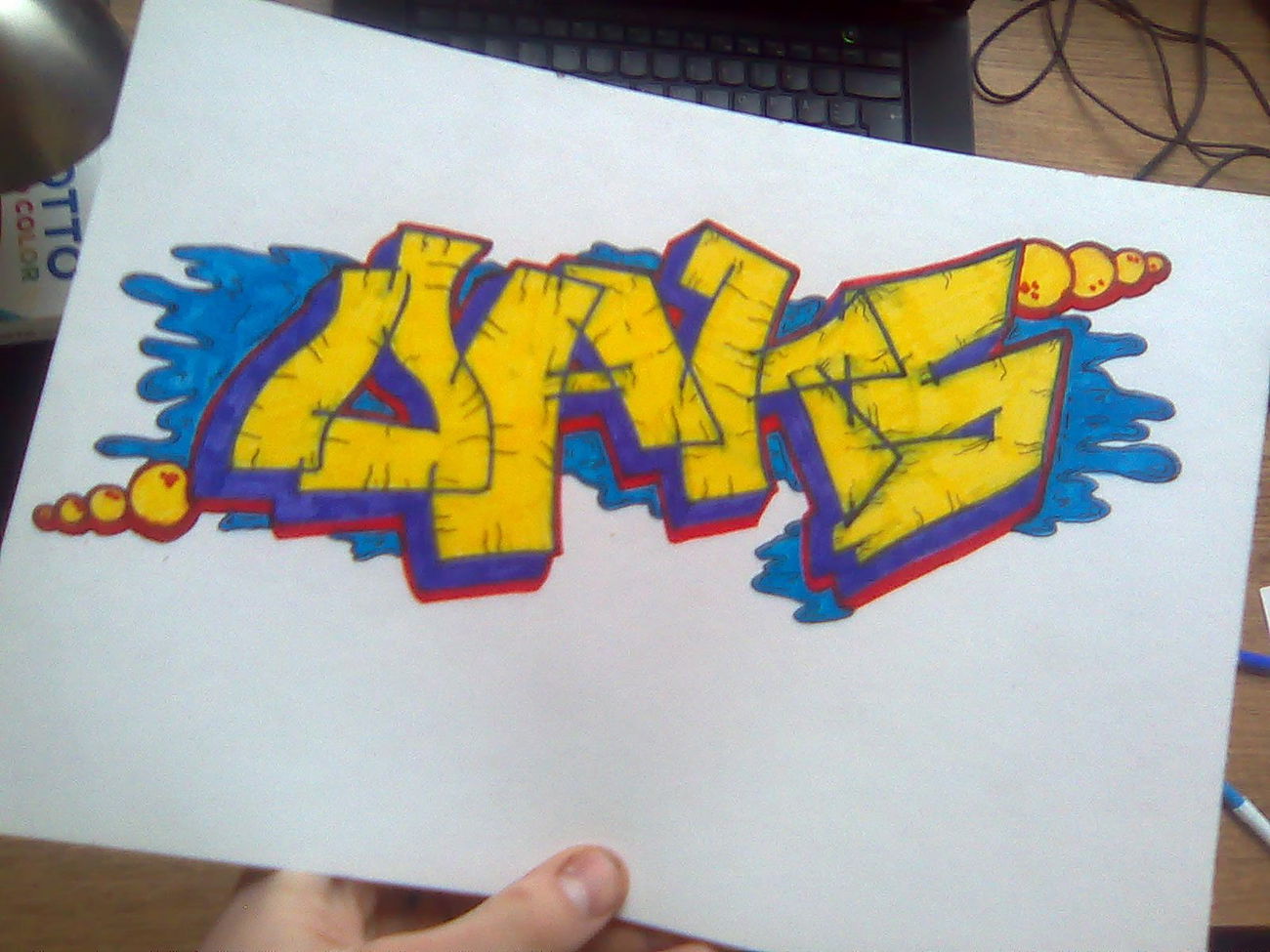 Graffiti Sketch - Photo by OAKEY