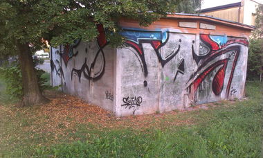 Graffiti Bombing - Photo by ODWALSIE - VOA (2013)
