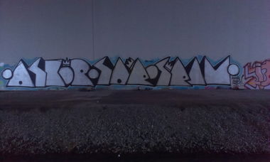 Graffiti Bombing - Photo by ODWALSIE - ASKOR-SOE-SEIM (2013)