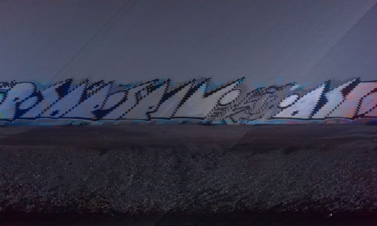 Graffiti Bombing - Photo by ODWALSIE - ASKOR-SOE-SEIM (2013)