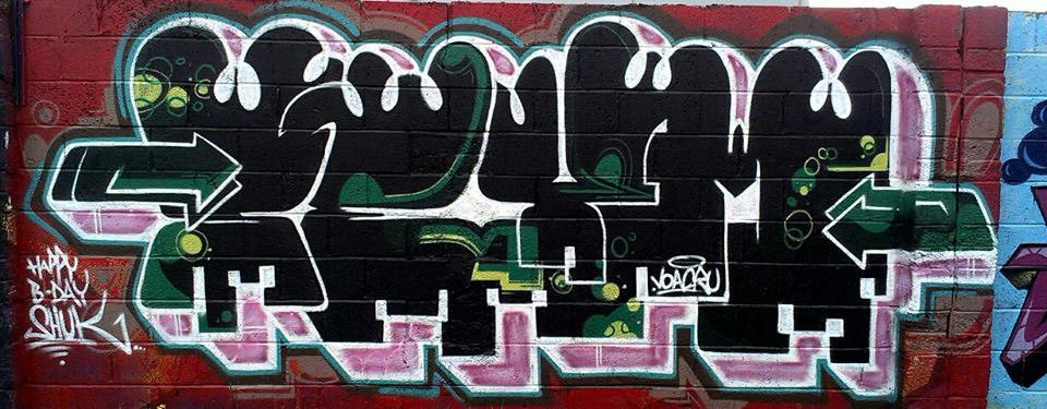 Graffiti Wall - Photo by ODWALSIE - SEIM, VOA (2014)