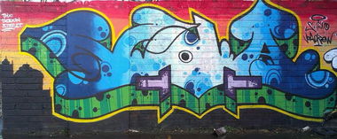 Graffiti Wall - Photo by ODWALSIE - SEIM, VOA (2014)