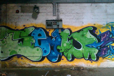 Graffiti Wall - Photo by ODWALSIE - SEIM, VOA, VOA (2013)