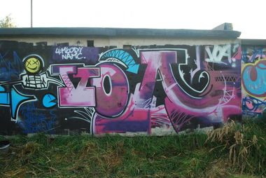 Graffiti Wall - Photo by ODWALSIE - SEIM, VOA, VOA (2011)