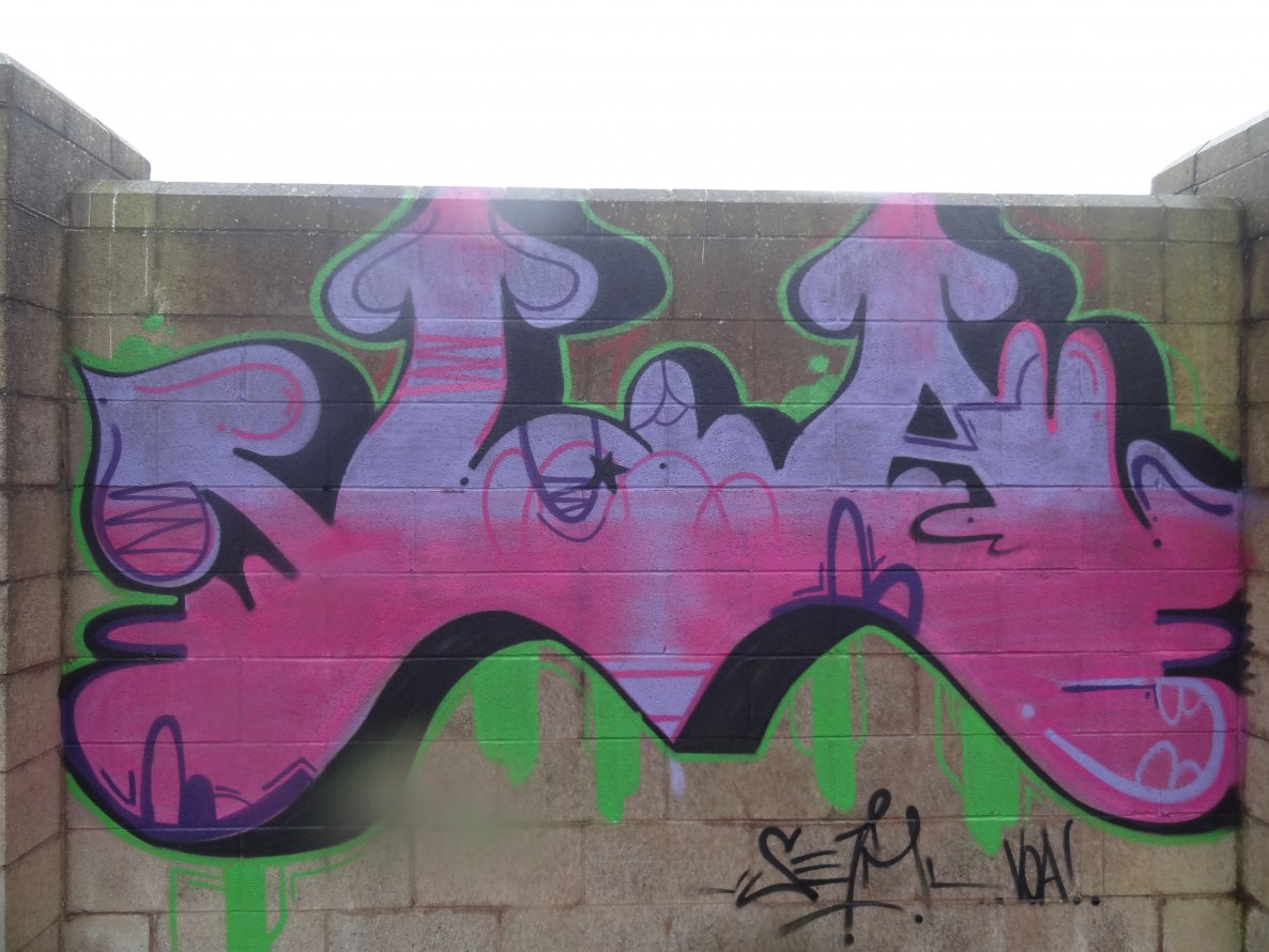 Graffiti Wall - Photo by ODWALSIE - SEIM, VOA, VOA (2013)