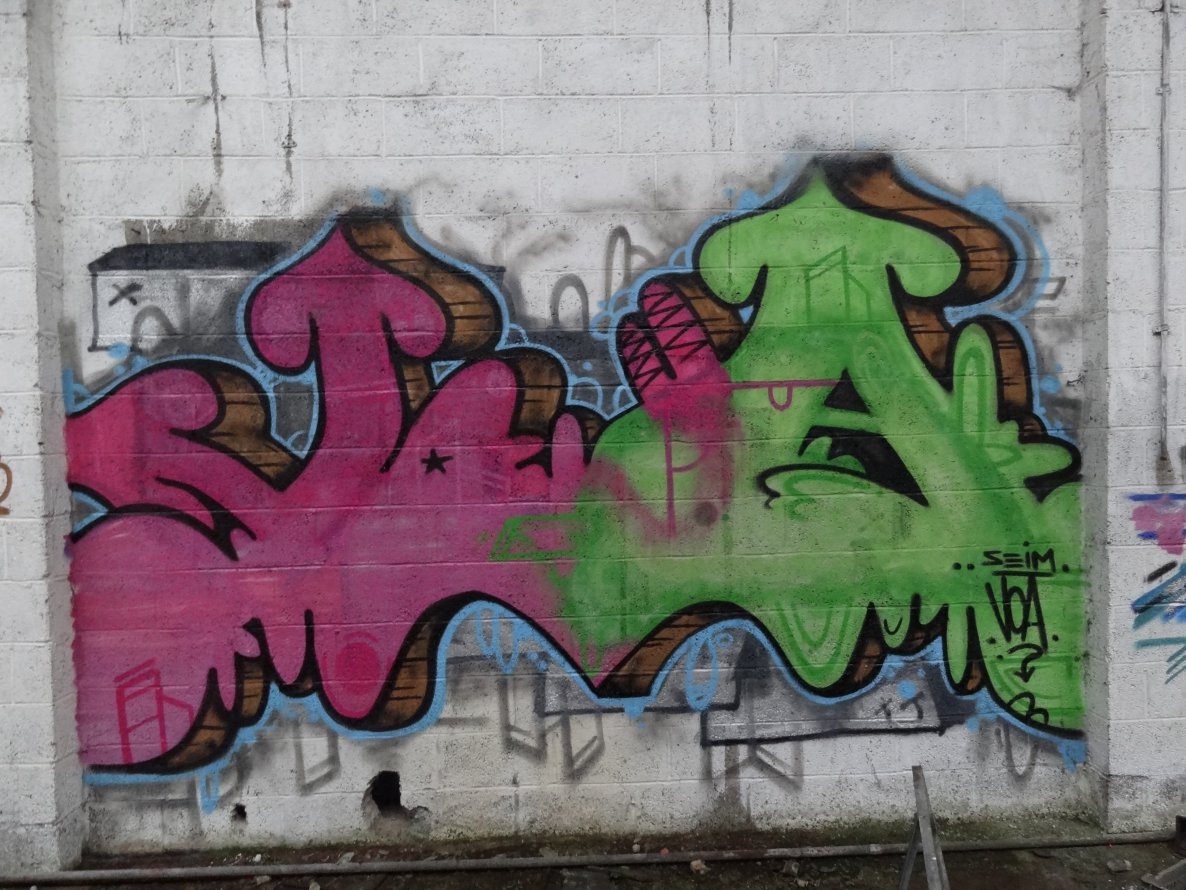 Graffiti Wall - Photo by ODWALSIE - SEIM, VOA, VOA (2013)