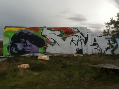 Graffiti Wall - Photo by ODWALSIE - SEIM, KMIS, VOA (2012)