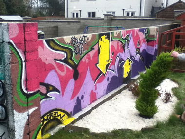 Graffiti Bombing - Photo by ODWALSIE - SEIM, VOA, VOA (2011)
