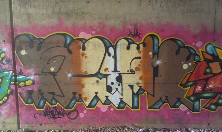 Graffiti Wall - Photo by ODWALSIE - SEIM, VOA, VOA (2014)