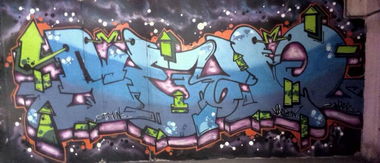 Graffiti Wall - Photo by ODWALSIE - SEIM, VOA, VOA (2014)